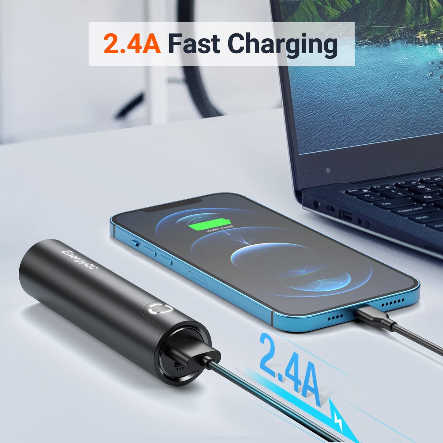 EnergyQC 5000 Fast Charging Power Bank
