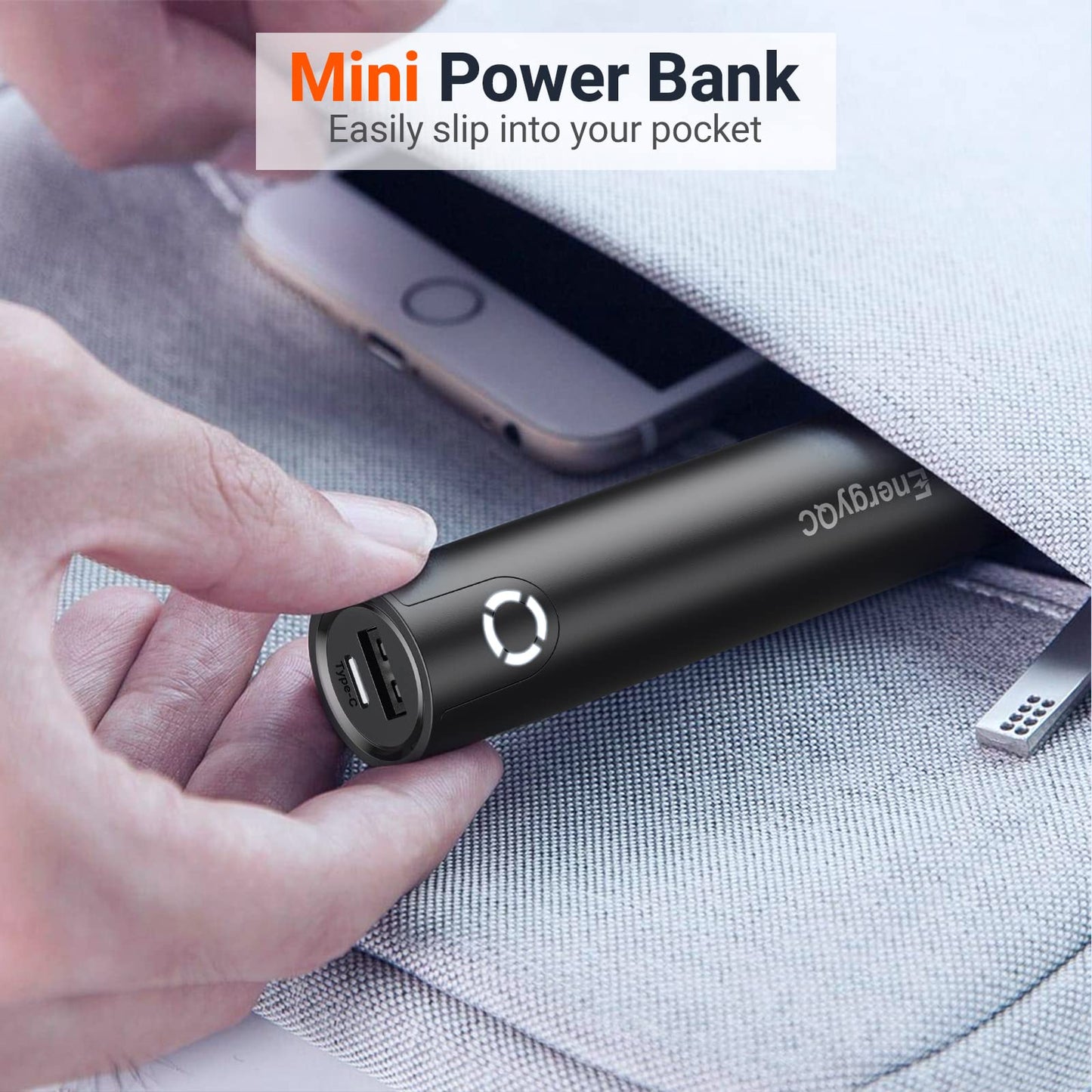 EnergyQC 5000 Fast Charging Power Bank