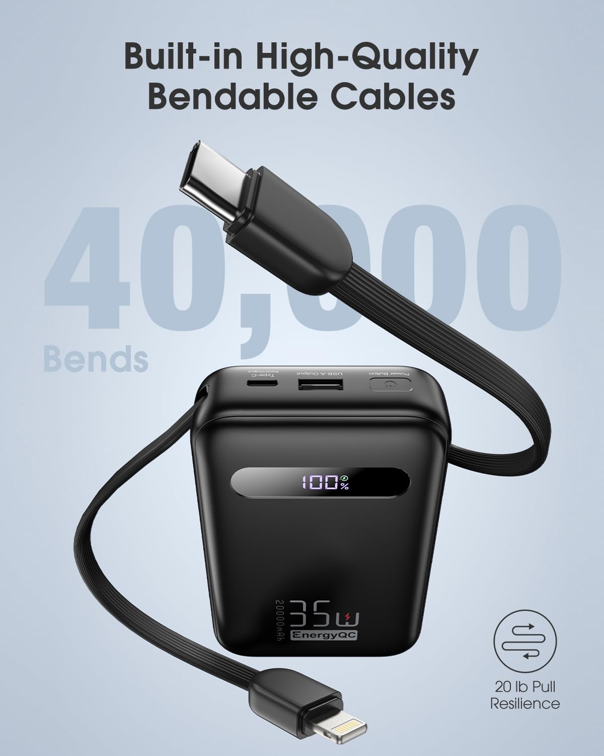 EnergyQC Power Bank 20000mAh 35W