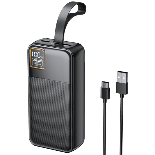 Power Bank 42000 mAh 22.5W USB C with LED Display